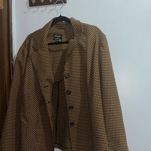 Sophisticated Houndstooth Blazer